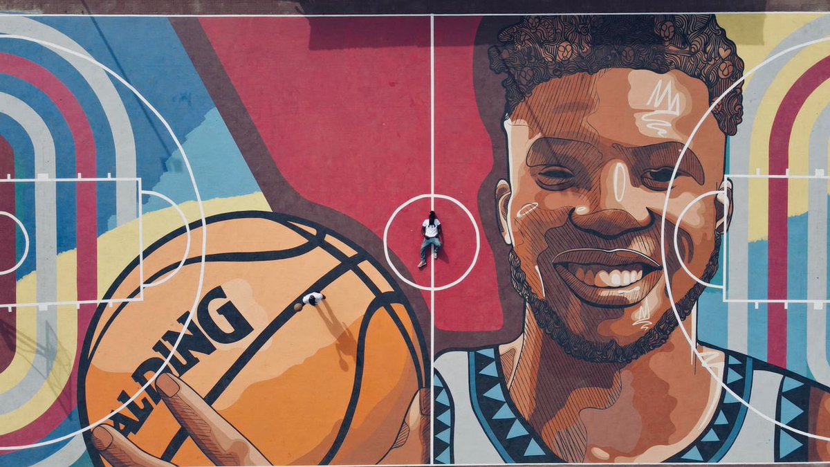 #NBBF (@nbbfonline) on Twitter photo A fan <a href="/femiyartmazing/">FEMIY Africa’s Finest Fine Artist</a> does an amazing piece on Area 1, Basketball Court, Abuja, dedicating it to <a href="/Giannis_An34/">Giannis Antetokounmpo</a> 🎨
RT till he sees this! A fan <a href="/femiyartmazing/">FEMIY Africa’s Finest Fine Artist</a> does an amazing piece on Area 1, Basketball Court, Abuja, dedicating it to <a href="/Giannis_An34/">Giannis Antetokounmpo</a> 🎨
RT till he sees this!
