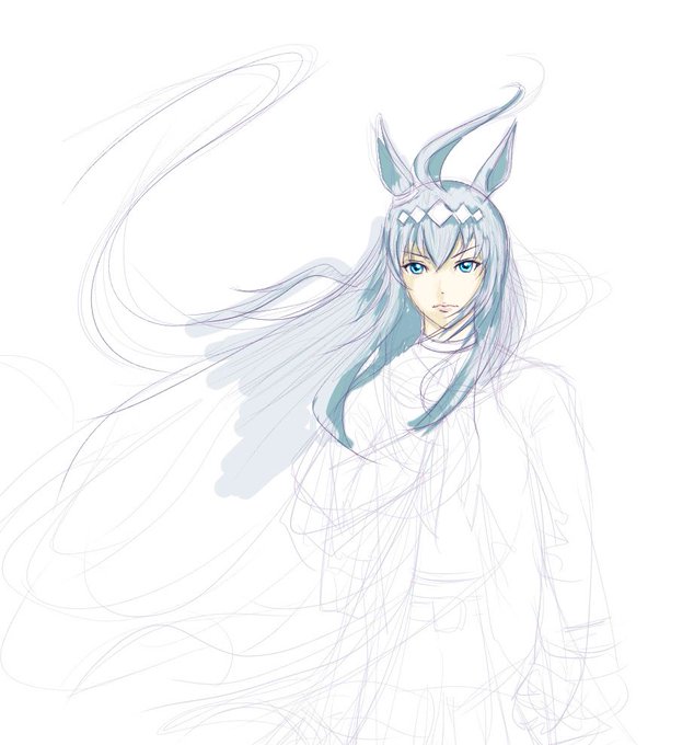 今日はオグリの誕生日らしいので久しぶりにイラストを描いてみようと思いましたが…普段から描いている人間ではないのでさっさと描けるわけもなくいつか完成させるとして今日のオープン決勝任せた! #オグリキャップ生誕祭2022 