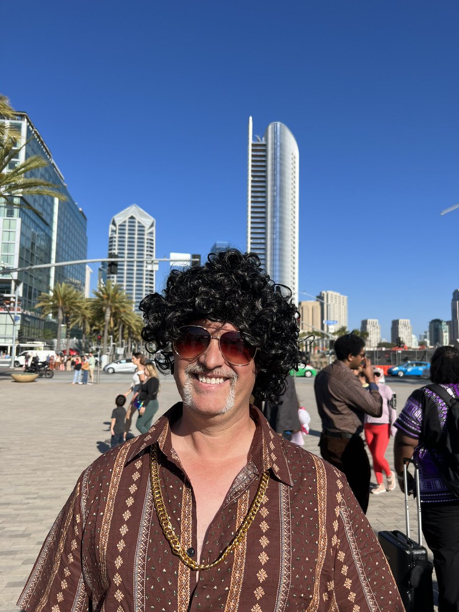 jhallito's tweet photo. At an all day Funk Fest today with the wife. Getting our groove on!! Hopefully more pictures to come! #mustachebash https://t.co/pSq1koCo97