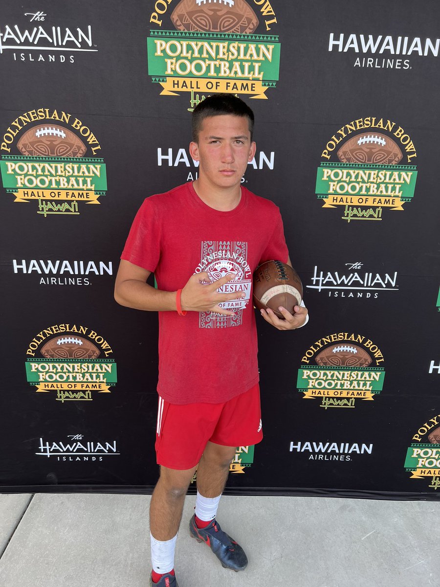 Tarent_TheMan11's tweet photo. Todays outing was amazing ! Went 7/7 on 1v1’s and had only 3 incompletions with no picks in 7v7’s. Balled out today and ready for work tomorrow.@polynesiabowl @Rivals @bangulo @247Sports @247recruiting 🤙🤙🤙 https://t.co/xp3opi7WAl