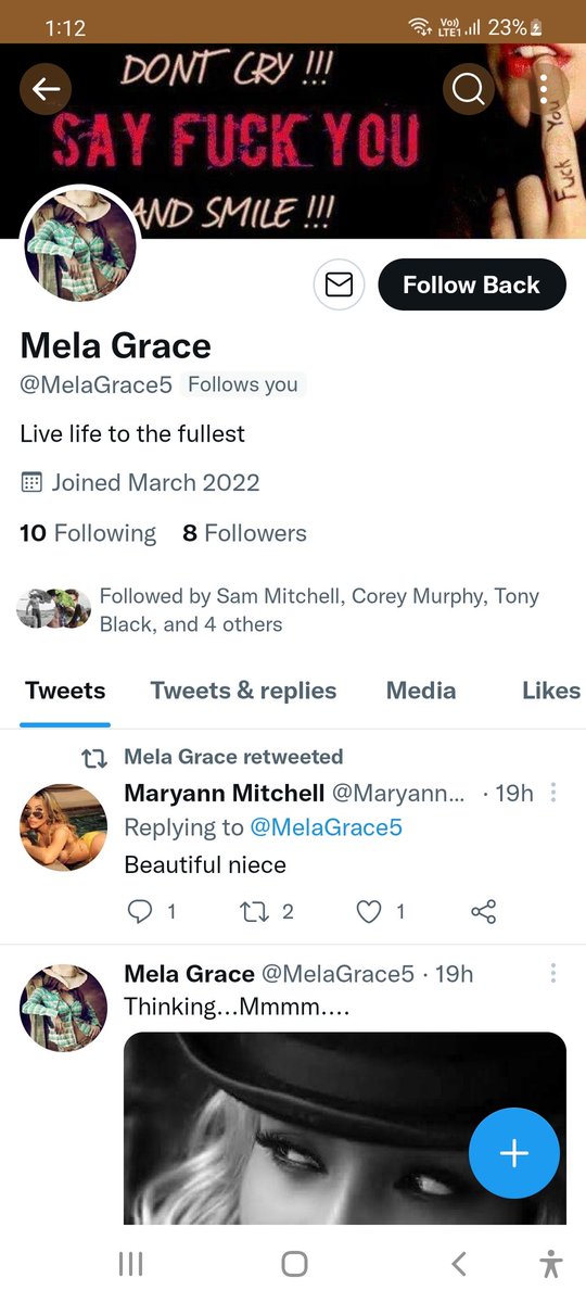 Stellamariefox1's tweet photo. You may be in this family but ur not in my family bitch u never talk to my sister like shit bitch go somewhere else because ur not welcome I don't care about u my sisters are my real life sisters u fuck with one u fuck with all time to bering back @ChanelleMary5 twin sister https://t.co/WLxxkfpUQr