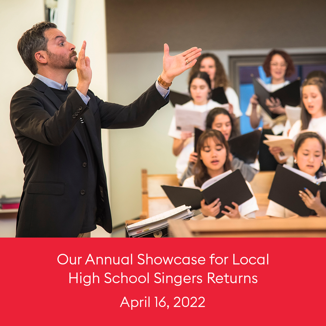 SDMasterChorale's tweet photo. Our in-person High School Honor Choir is BACK! We host our 6th annual day of music for local HS singers, which culminates in a concert with San Diego Master Chorale members at 4:30 pm on Saturday, 4/16! Register here for this FREE performance! https://t.co/P9ZyNt0s1n https://t.co/GeTrYwoUC5