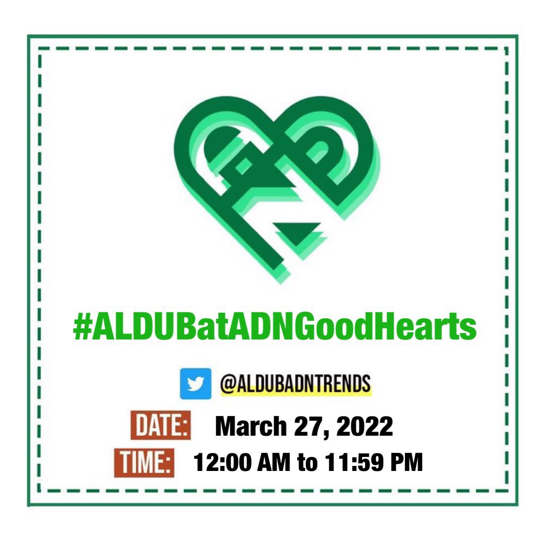 Treat other people as good as you are and not as bad as they are to you.
#ALDUBatADNGoodHearts 
<a href="/mainedcm/">Maine Mendoza</a> 
<a href="/aldenrichards02/">Alden Richards</a>