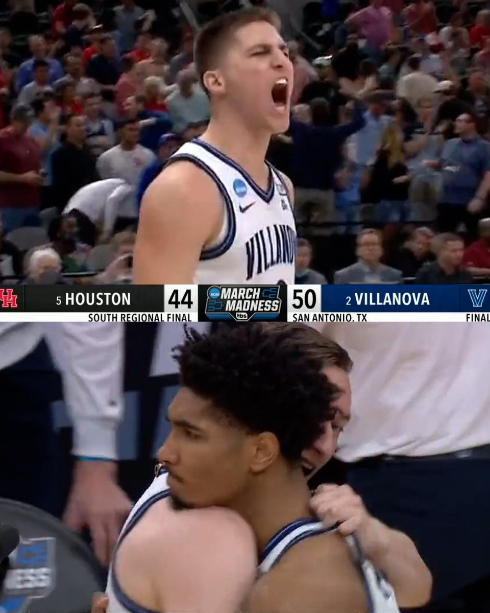 espn's tweet photo. FINAL. FOUR. 🔒 @NovaMBB https://t.co/6O6BQnCA0s