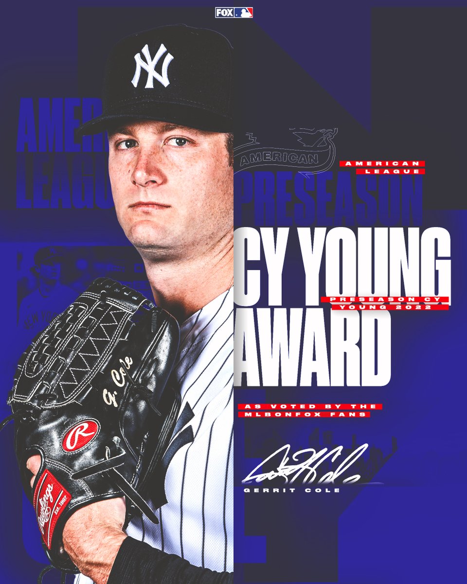 RT @MLBONFOX: The votes are in!
MLB on FOX fans picked Gerrit Cole to win the AL Cy Young award this year! https://t.co/BkTtRhlgrZ