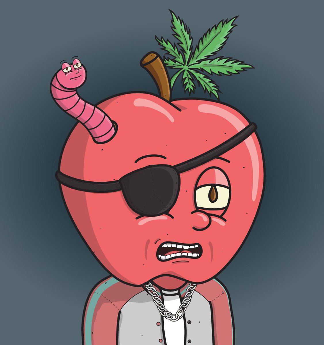 CocoLettuce's tweet photo. @AppleHeadsNFT To The Orchard 🍏🚀 https://t.co/SMApHgp6vf