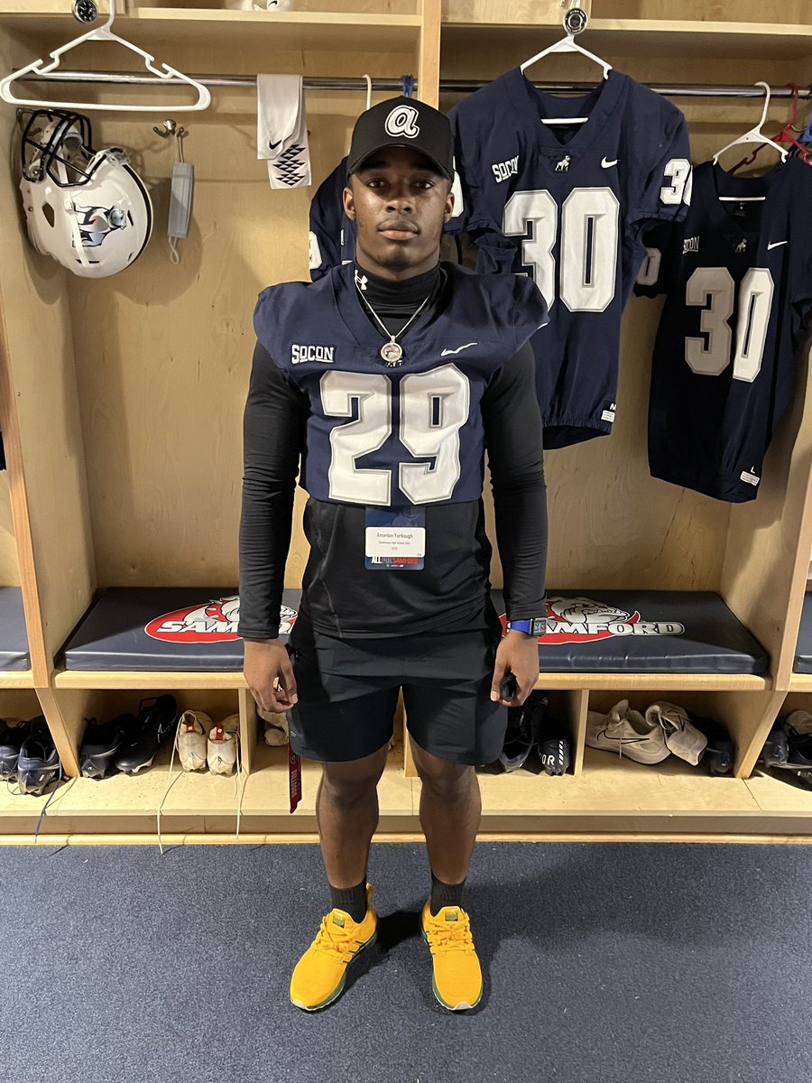 mariion21_'s tweet photo. Had a GREAT time at @SamfordFootball Great coaching staff @CoachGraySU @TheChozenHump @connorkoch_  @CoachCoopp Love what I saw on campus!! Can’t wait to come back!! https://t.co/7Cw1skTJDG