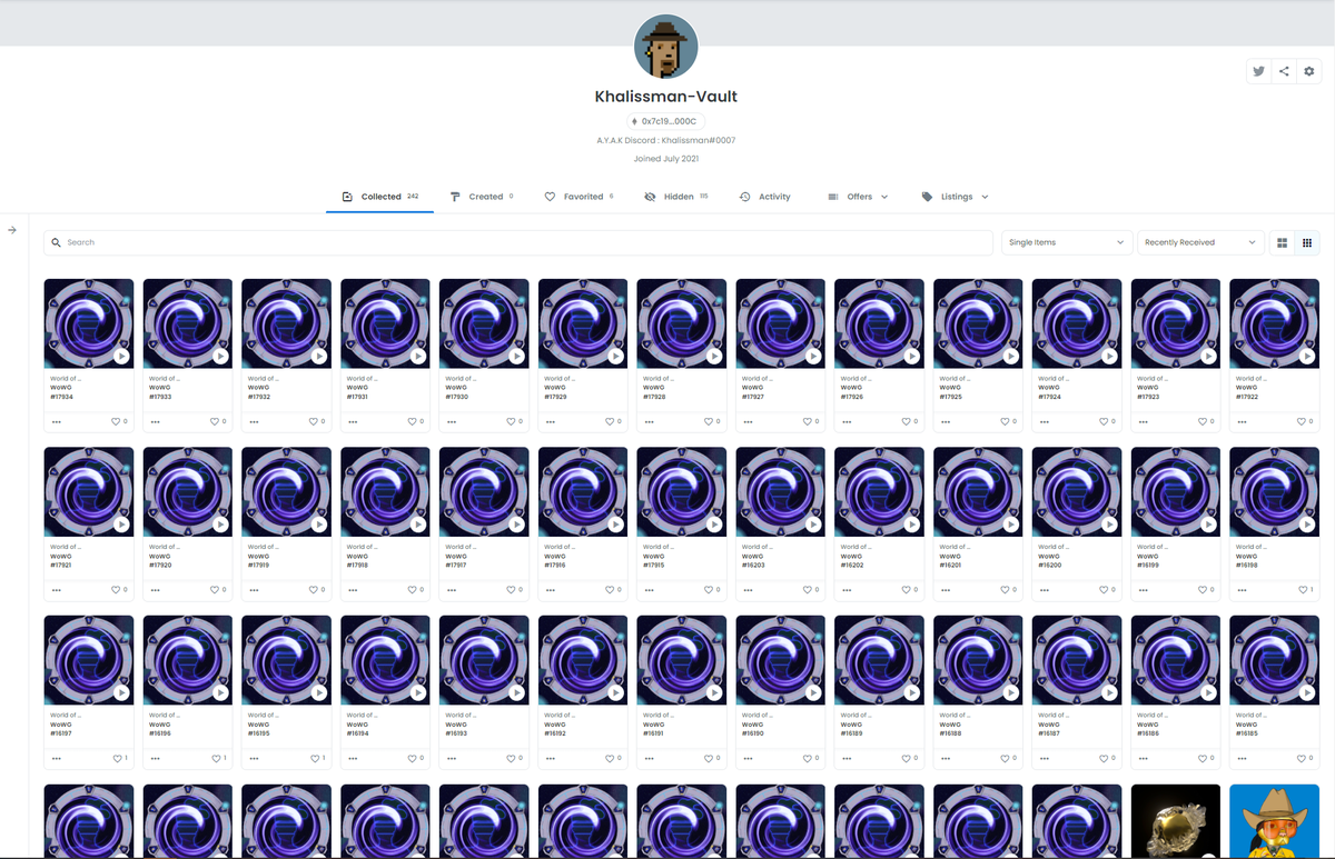 Khalissman's tweet photo. WORLD OF WHALES
MINTED 60 @worldofwomennft GALAXY. 
EXTREMELY BULLISH. 
#worldofwomengalaxy https://t.co/oOLmT5Np4u