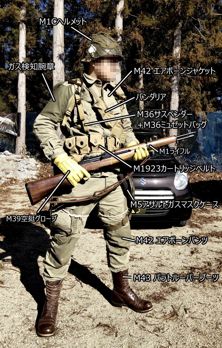 ハ島参加装備例紹介②】 アメリカ陸軍空挺隊員！ ドラマ『バンドオブ