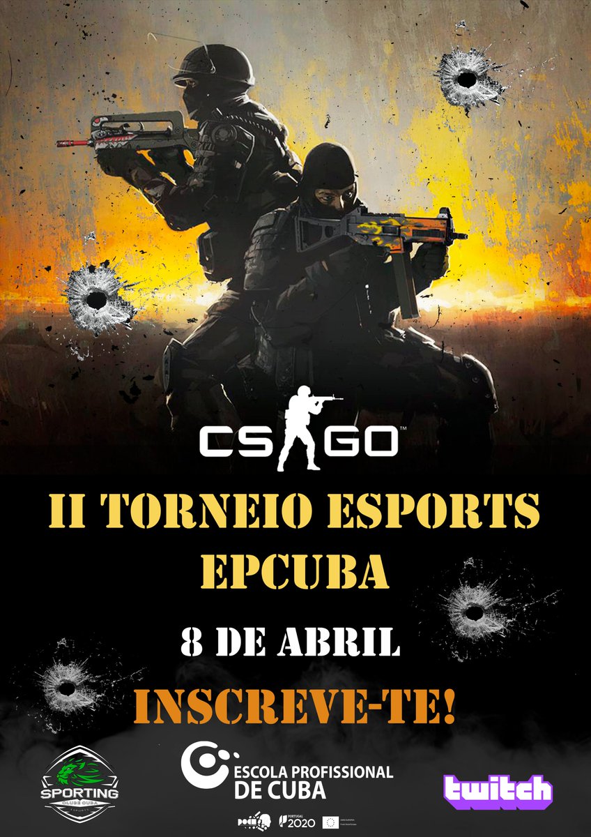 rmclmanuel's tweet photo. II Torneio de eSports da #EPCuba (Escola Profissional de Cuba);
Em direto na Twitch do @SCCubaeS : https://t.co/zjqkj7PKdf
📆 - Dia 8 de Abril
⏲️ - 9h30
O torneio terá como objetivo gerar um produto audiovisual de um aluno de 3.º Ano de Técnico de Audiovisuais da escola... https://t.co/EoAkMzodcK