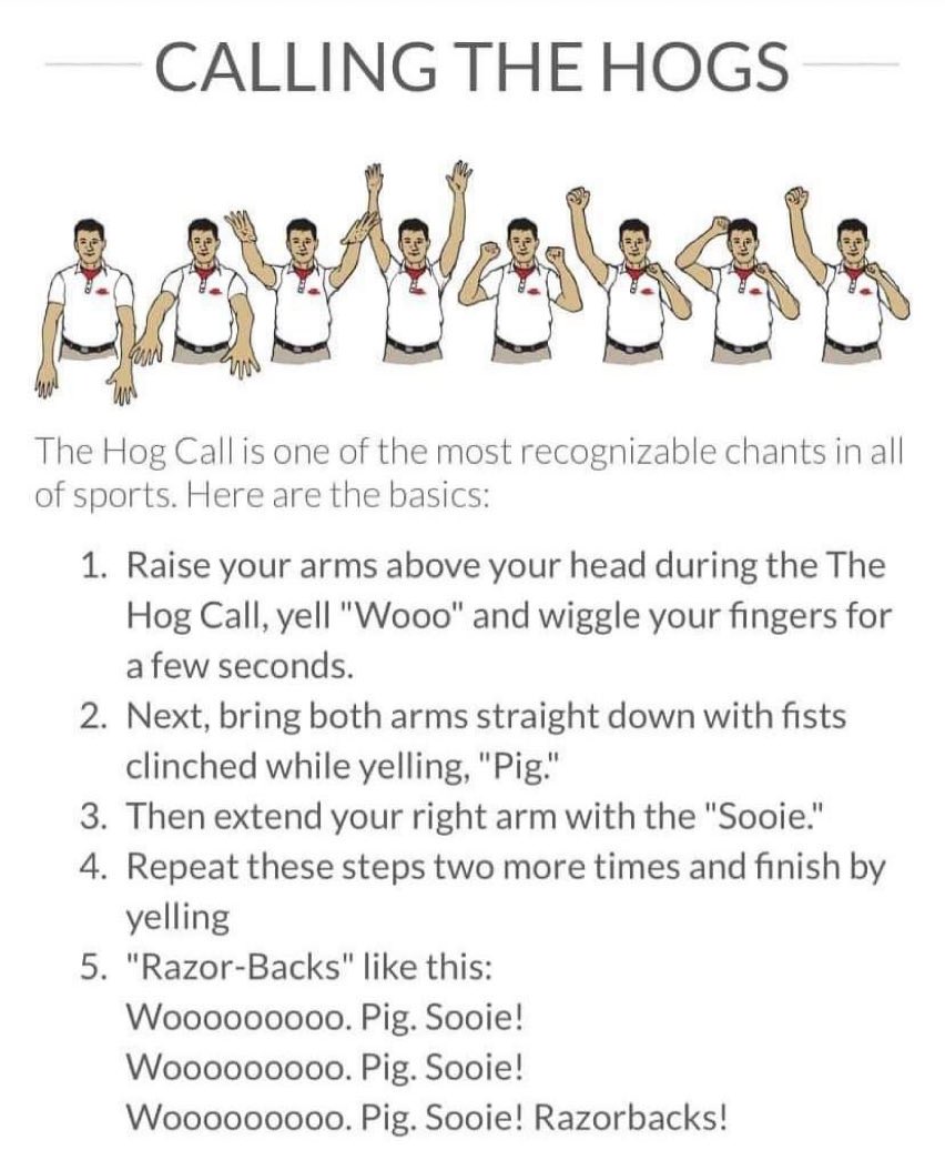 For all new Hogs fans and Duke haters. This is for you. Lets gooooooooooo