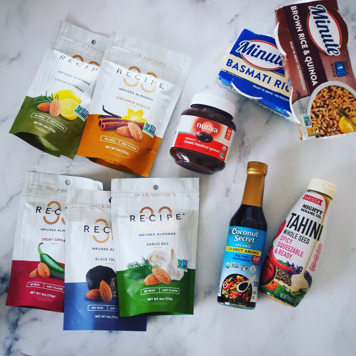 rd_assassinista's tweet photo. #Ad – This past week, we cooked up a storm in the Diet Assassinista kitchen with @mightysesame, @minutericeus, @nutiva, @recipe33, and @coconutsecret! Visit my blog to learn about how we meal plan. https://t.co/QGMoJGu4az

#MinuteRice #InfusedAlmonds #NNMBBxx https://t.co/YEipWJxI2z