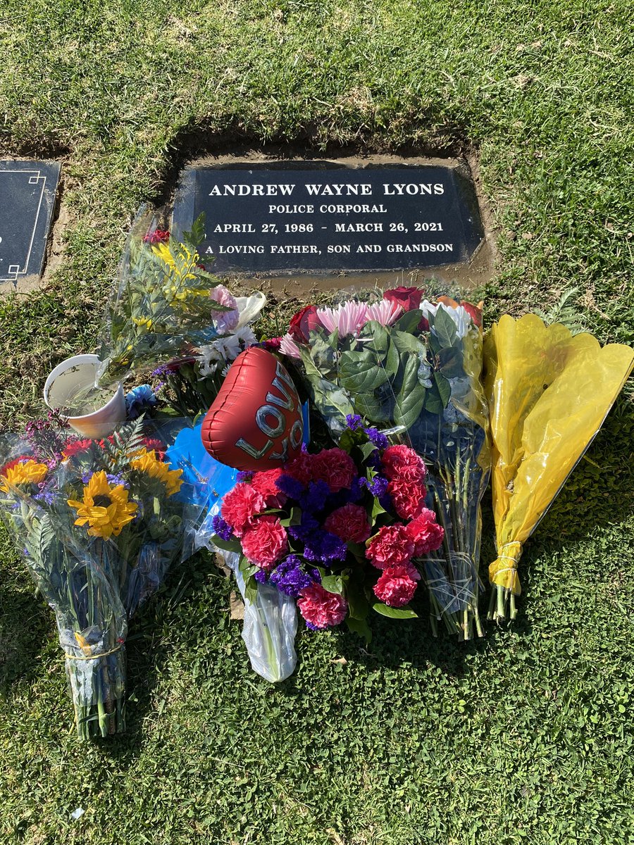 csudhpd's tweet image. Can’t believe it’s been a year since your passing.  While we miss your physical presence, your spirit lives on, Corporal Lyons.  Keep watch over us, until we meet again.