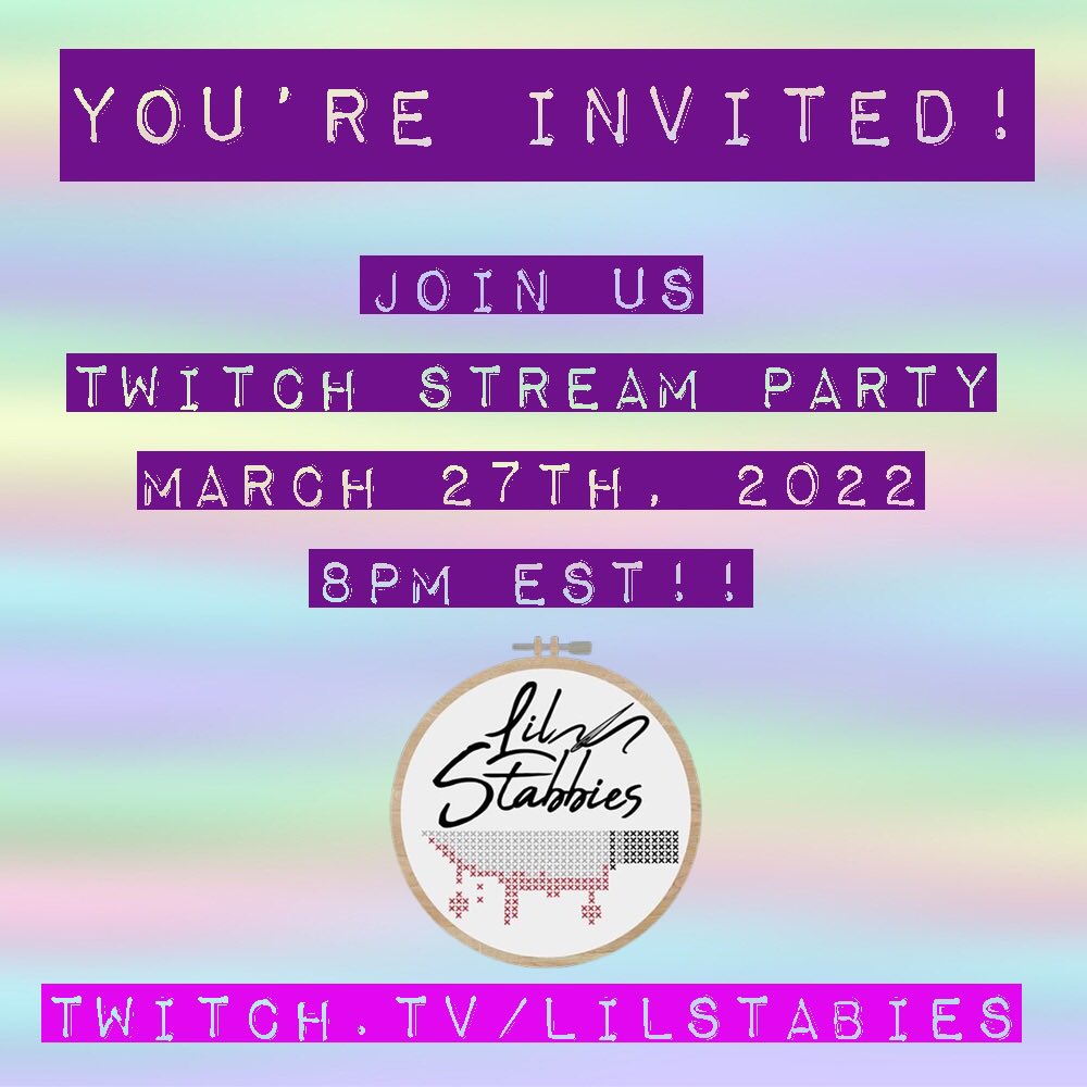 LStabbies's tweet photo. https://t.co/rsg8cBJZNL

#twitchstreamer #twitchtv #crossstitcher #stitchontwitch #xstitchersoftwitter https://t.co/P9N476xI9B