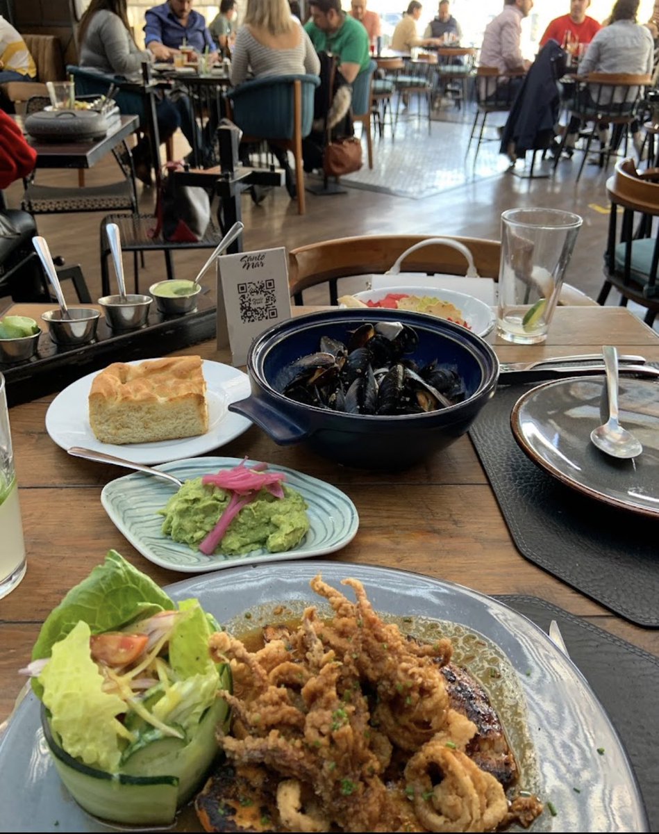 tragonautamx's tweet photo. No les voy a mentir #tragonautas #SantoMar en @AnteaMx es mi favorito para comer mariscos pero con ese ‘toque’ de comida fusión, mezclas creativas. Muy elegante, excelente servicio y atención. El risoto con pulpo a las brasas mi favorito. https://t.co/XLbvgqFfXx