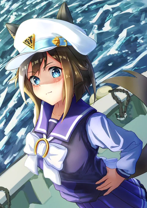 ???ちゃんと海へ #ウマ娘 