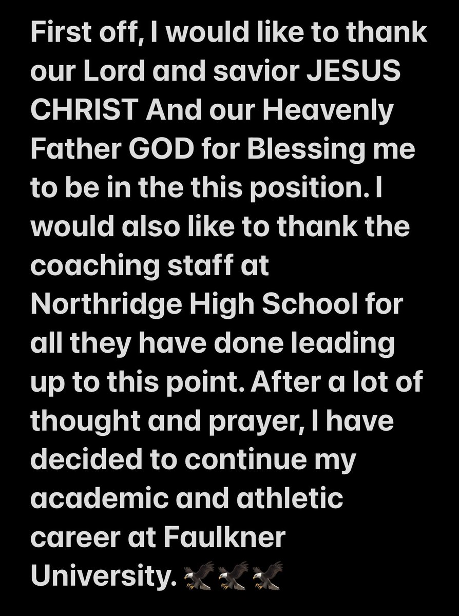 Aust11n__'s tweet photo. 110% Committed!!🦅🦅🦅 @coachrobgray @CoachJoshEv18 @BlaineLKMiller @Faulknerufball @FaulknerFTBL https://t.co/iPqrEaKEF8