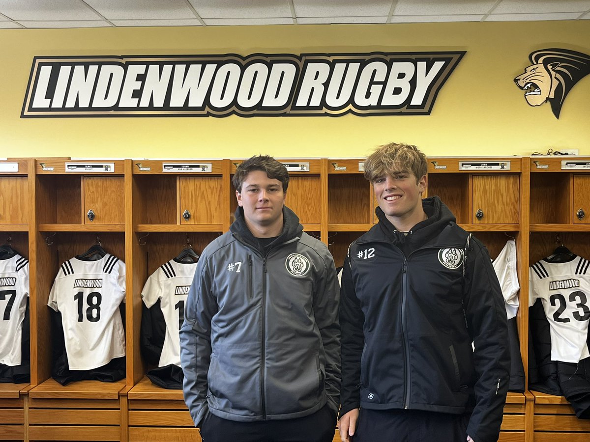 JackTJohnson44's tweet photo. Thank you for a great visit at @LURugby today.  Thank you to the coaches and players.  Great environment and a awesome game day experience to see Lindenwood vs. Life U.  @rugby_woodlands @tommy_kratt https://t.co/iih8UeWye9