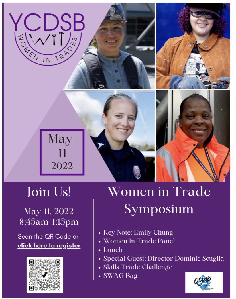 Thanks <a href="/PathwaysYCDSB/">Pathways @ YCDSB</a>, and @ycdsb Secondary Schools for supporting this event, especially <a href="/gencarelliycdsb/">GencarelliYCDSB_OYAP</a> for putting together what will no doubt be an exciting day! Great keynote speaker and welcome address from <a href="/DomenicScuglia/">Domenic Scuglia -</a>. All students are welcome to attend.