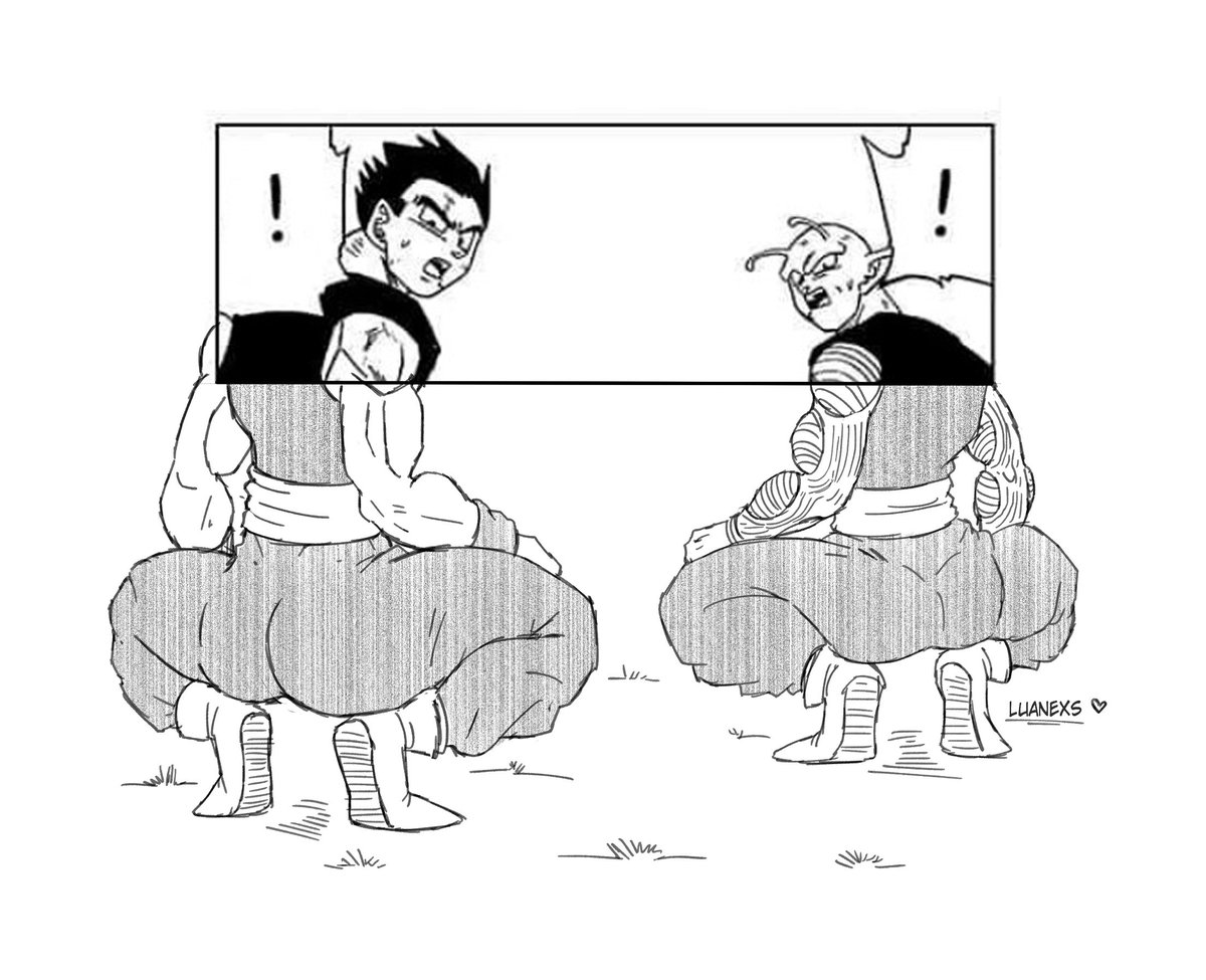 Luanexss's tweet photo. Não poderia deixar passar em branco 🤭😳
 uhuehuehueheuhhue ♥️
#Dragonball #Dragonballsuper #Goku https://t.co/lbCPpKDCbu
