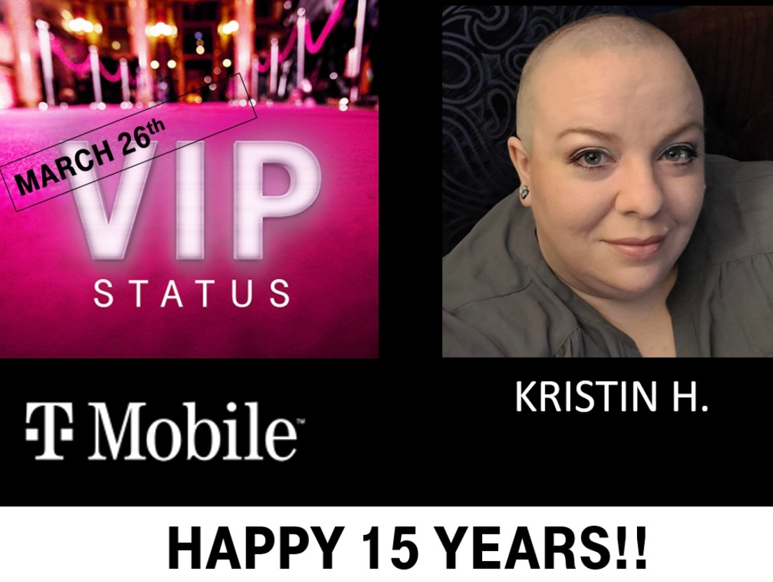 Happy 15 year Magentaversary, Kristin! Appreciate all of your hard work and contributions over the years!