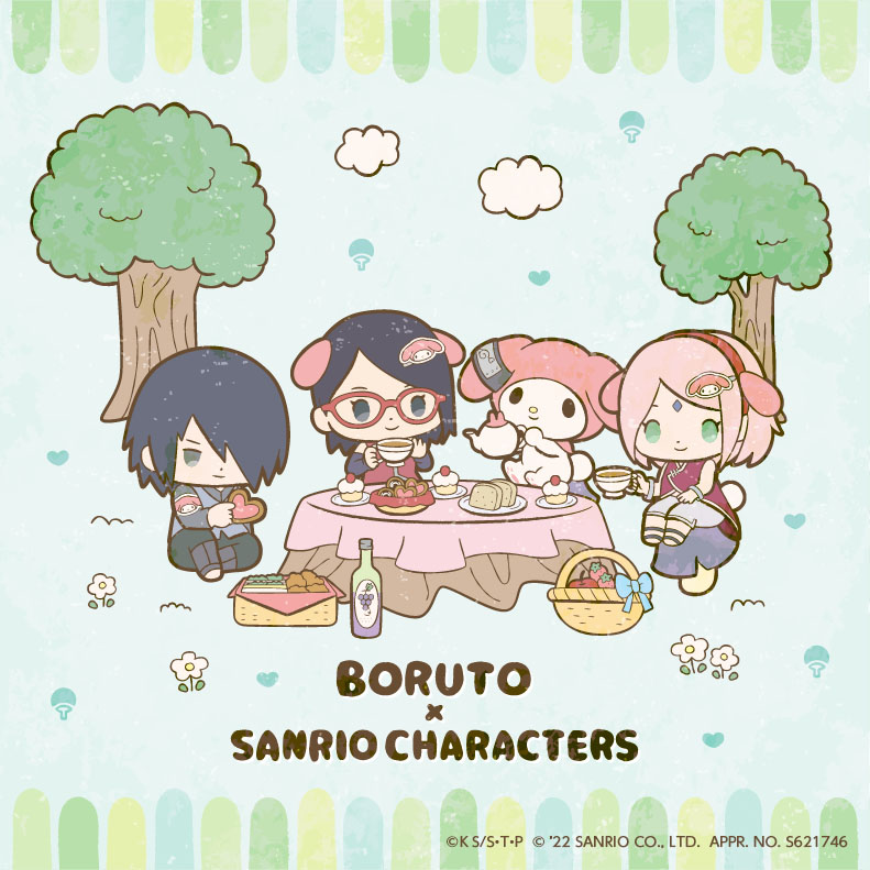 新品入荷 NARUTO BORUTO ナルト サスケ サラダ サクラ サンリオ