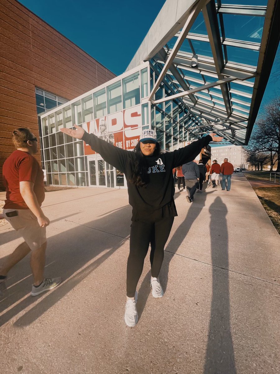 angeLynnettee's tweet photo. Lord, Bless my Arkansas child’s plucky, fearless, loyal and eternal  @DukeMBB  and Coach K love tonight… @dukebasketball did I mention fearless? @tayiangri https://t.co/c8T74YDpJs