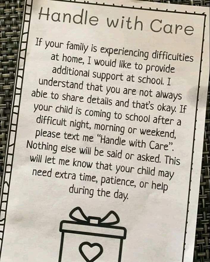 100% adding this to my "first week of school packet" that I send home to parents! Having this heads up will be beneficial to all &amp; hopefully help turn a student's day around!