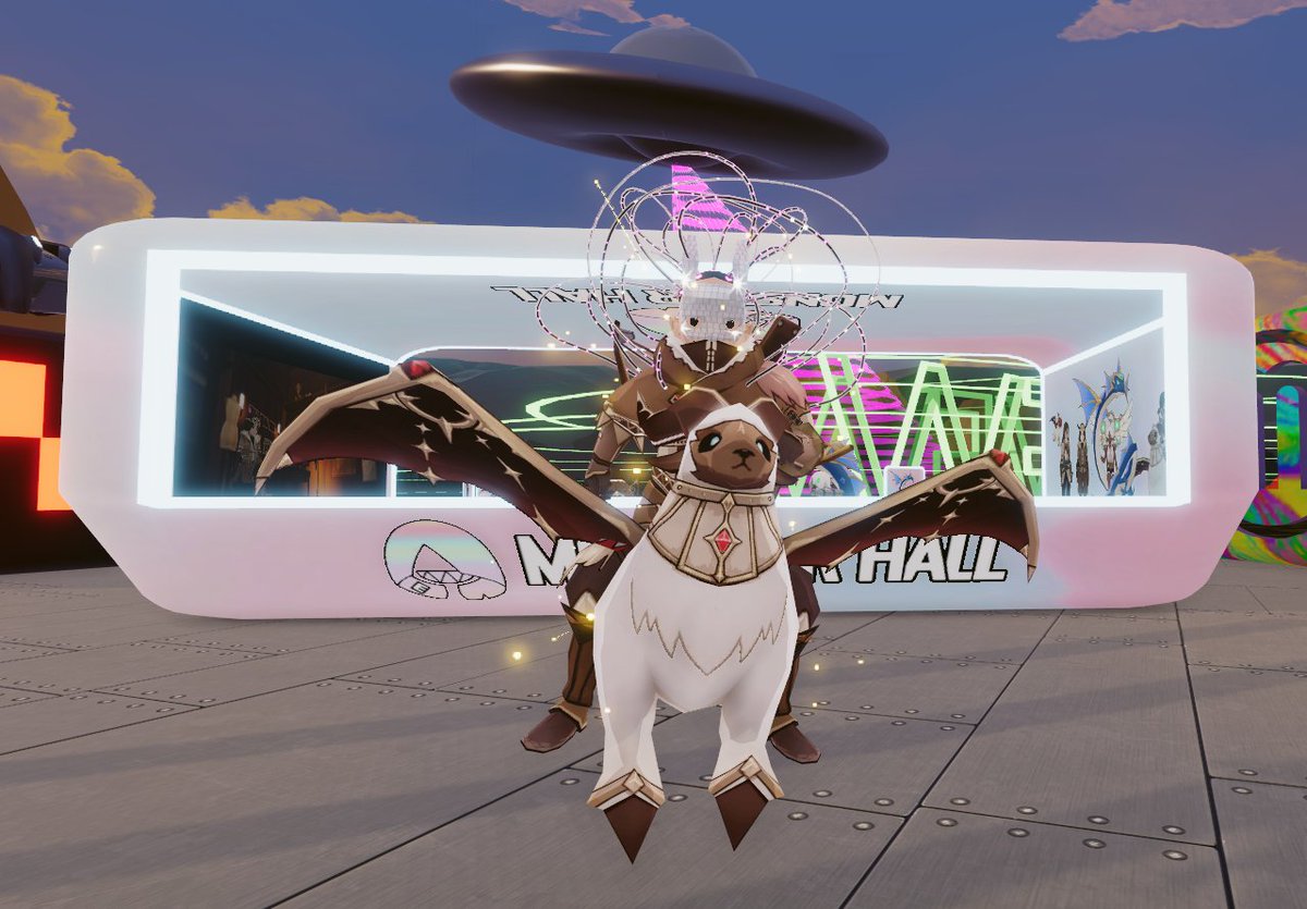 tomasu_eth's tweet photo. Got my @MetaMonsterHall Cavalier 🕺

Happy to be owner of the first 2 mounts in @decentraland - you and @polygonalmind are making history. Now mount wearables are no longer approved, these OGs are becoming so rare ✨

Few understand 👀
#DragonStyle @DragonCityIO @MetaverseLabs https://t.co/SIvn47RudO