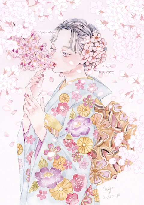 「桜の日」 illustration images(Popular))