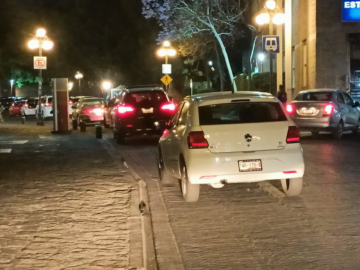 El festín alado de Paseo San Francisco. La dueña de este coche se tardó 10 minutos en estacionarse en lugar prohibido teniendo todo el espacio y aún así, quedó mal. <a href="/CICPue/">CIC Puebla</a> <a href="/SSPTM_Puebla/">SSPTM_Puebla</a>