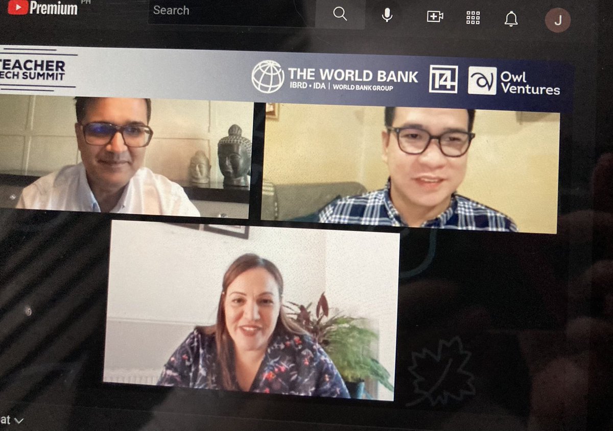 jimtuscano's tweet photo. Amazing work @VikasPota! Congratulations on the incredible #TeacherTechSummit. It was an honor and a lot of fun co-piloting the #teachermasterclass segment with my pal @Andriazaf! 💜 thank you to our amazing speakers as well! @T4EduC https://t.co/yveyhjqale