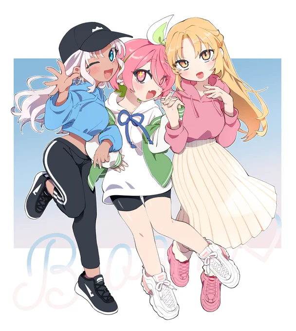 お歌すごくかわいかったです!ユニットうれしすぎる～～
#Bloom #クリエイツ轟京子 #もっとももちゃんあーと #描いたよクレアさん 