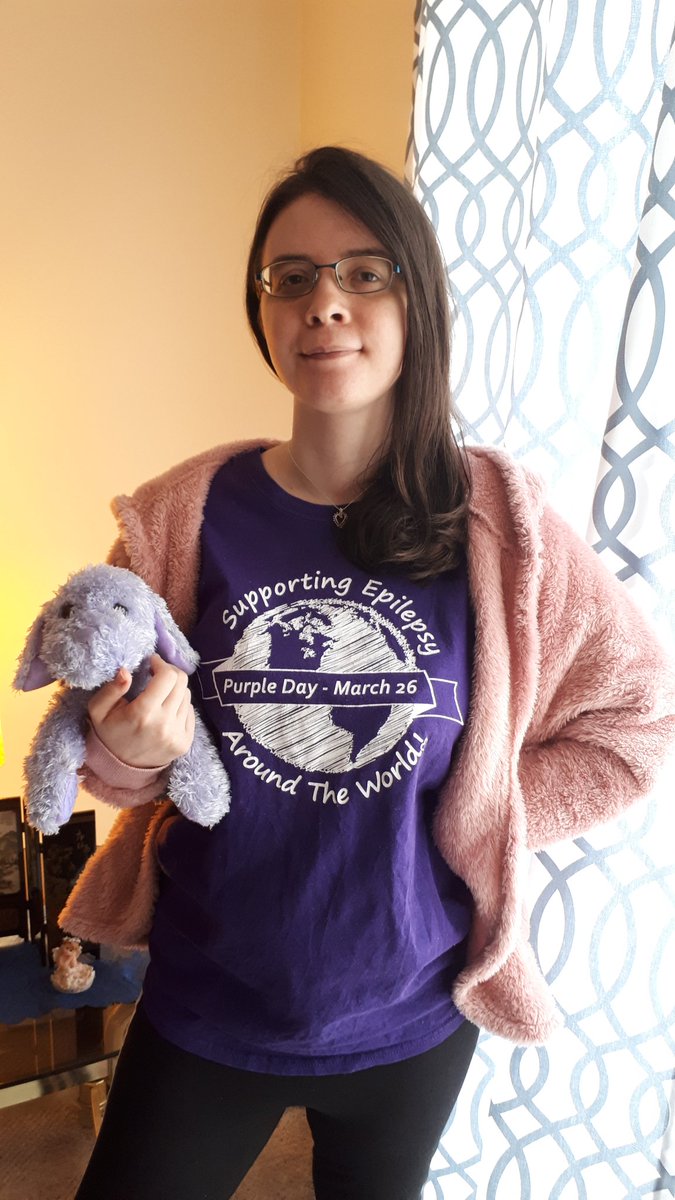 MelodyForseth's tweet photo. • Epilepsy is NOT contagious.
• It's ok to be scared. Seizures are scary &amp; your feelings are valid. Just try not to let the the bad takeover. Find the light. 🌤
• You are more than your Epilepsy.
• Stay strong &amp; hopeful.
#PurpleDay 🌎💜 #EpilepsyAwareness #SUDEP https://t.co/9WHckLHcYz