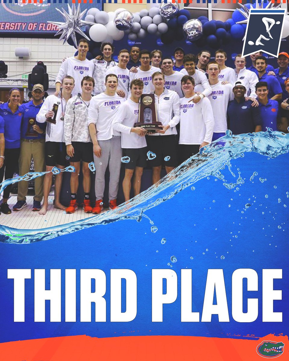 GatorsSwimDv's tweet photo. The Gators are coming home with some hardware 🏆🥉

#GoGators https://t.co/2W9LSKLVPF