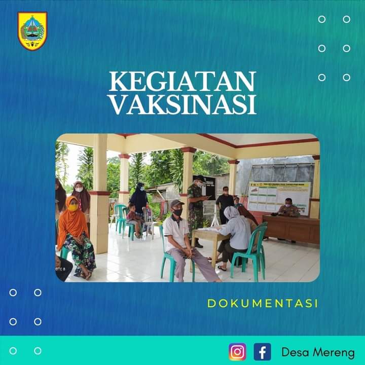 Sabtu, 26 Maret 2022 - Kegiatan vaksinasi di balai desa mereng sangat antusias warganya, kebanyakan dari mereka lansia. kegiatan vaksinasi ini berjalan sukses.

#desamereng        
#desakumereng       
#merengdesaku