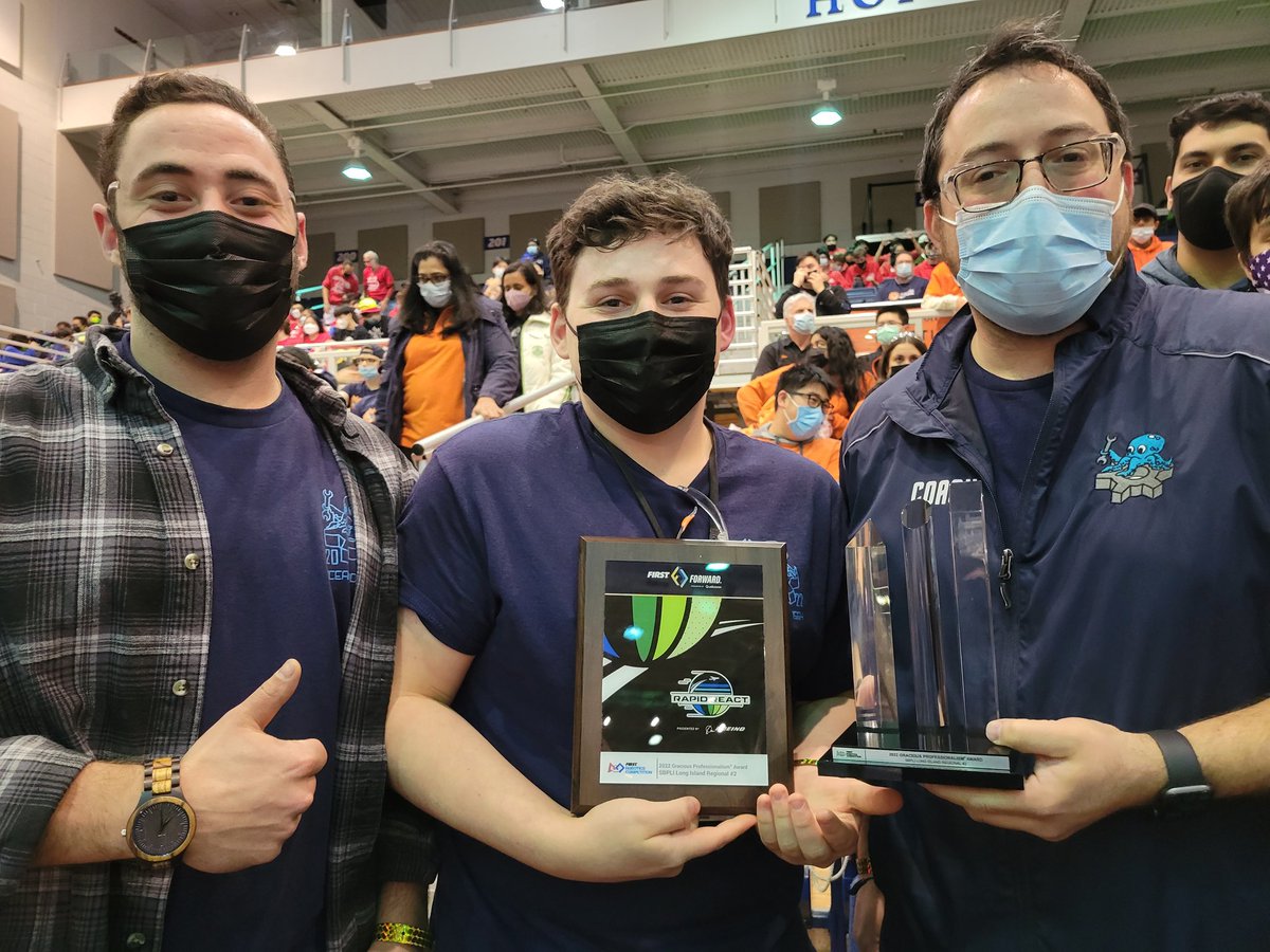 Congratulations to everyone from Oceanside at FRC LI for their amazing sportsmanship and award-winning kindness! <a href="/FIRSTweets/">FIRST</a>