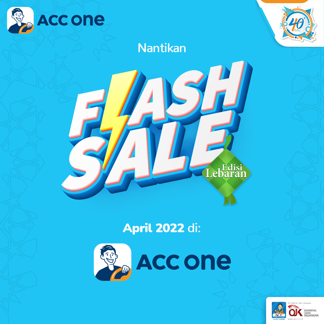 acconeid's tweet photo. Mana nih Sobat ACC yang gak sabar nungguin Flash Sale? Eitsss. Tunggu, cek dulu caranya dengan geser ke kiri ya.
Catat tanggalnya, LIKE & RETWEET postingan ini supaya gak kehabisan mobil impian kamu!
#ACCWujudkanImpian
#ACCFlashSale
#KreditMudahDenganACC
#FlashSale https://t.co/rIVJUPW1hi