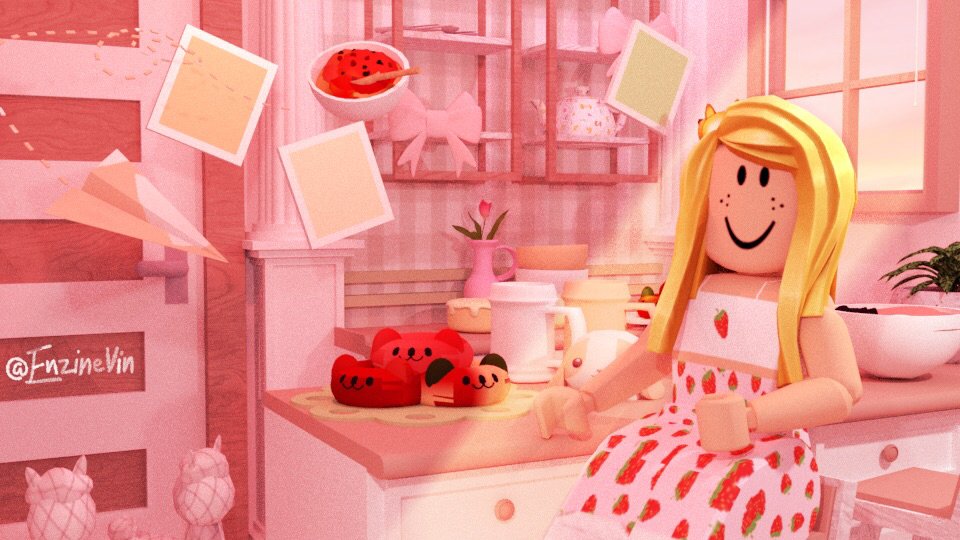 EnzVinn's tweet image. I tried editing my another Roblox GFX I made, for my first try it's pretty good. #Roblox #RobloxGFX #robloxart #robloxartist