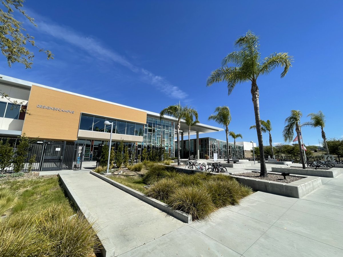 Got the most incredible tour of <a href="/Design39Campus/">Design39Campus</a> from 2 Kindergarten students in <a href="/JaclynVasko/">Jaclyn Vasko</a>’s class. Got to crash some vertical learning families, lots of collaboration and so much student agency