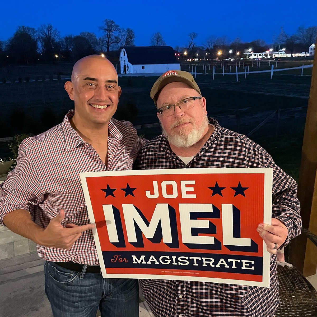 tonyroseshow's tweet photo. Really great spending the evening with my good friend Joe Imel! Appreciate the hospitality this evening Joe! Great ideas and vision for District 4! Our community has a great voice and advocate in @joeimel_vote https://t.co/AVLff5ijS4