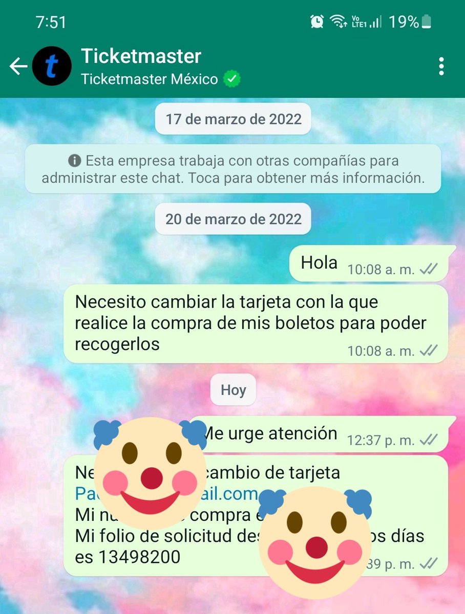 xaresol's tweet photo. @ServicioTM En ningún lado tengo respuesta a mi solicitud, no hay llamadas, no hay nada y mi evento ya viene... para que hacen venta de boletos si su atención no funciona? @Profeco https://t.co/Qrb4xq9ctw