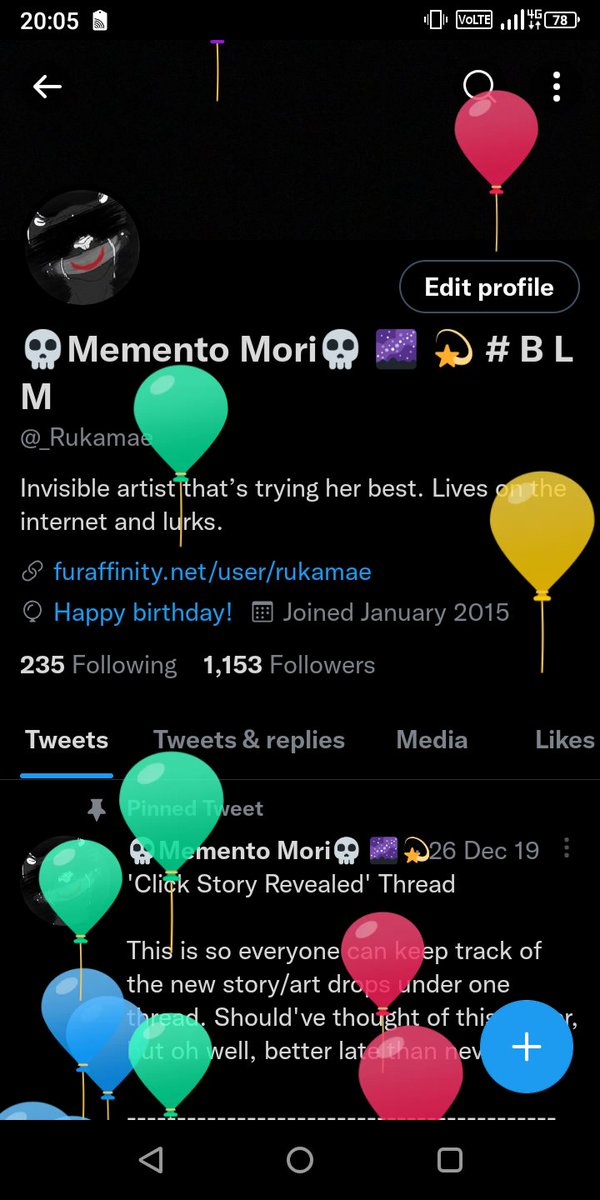 _Rukamae's tweet photo. Yay! It's my balloon day today 🥳 https://t.co/kPexZy3L6X