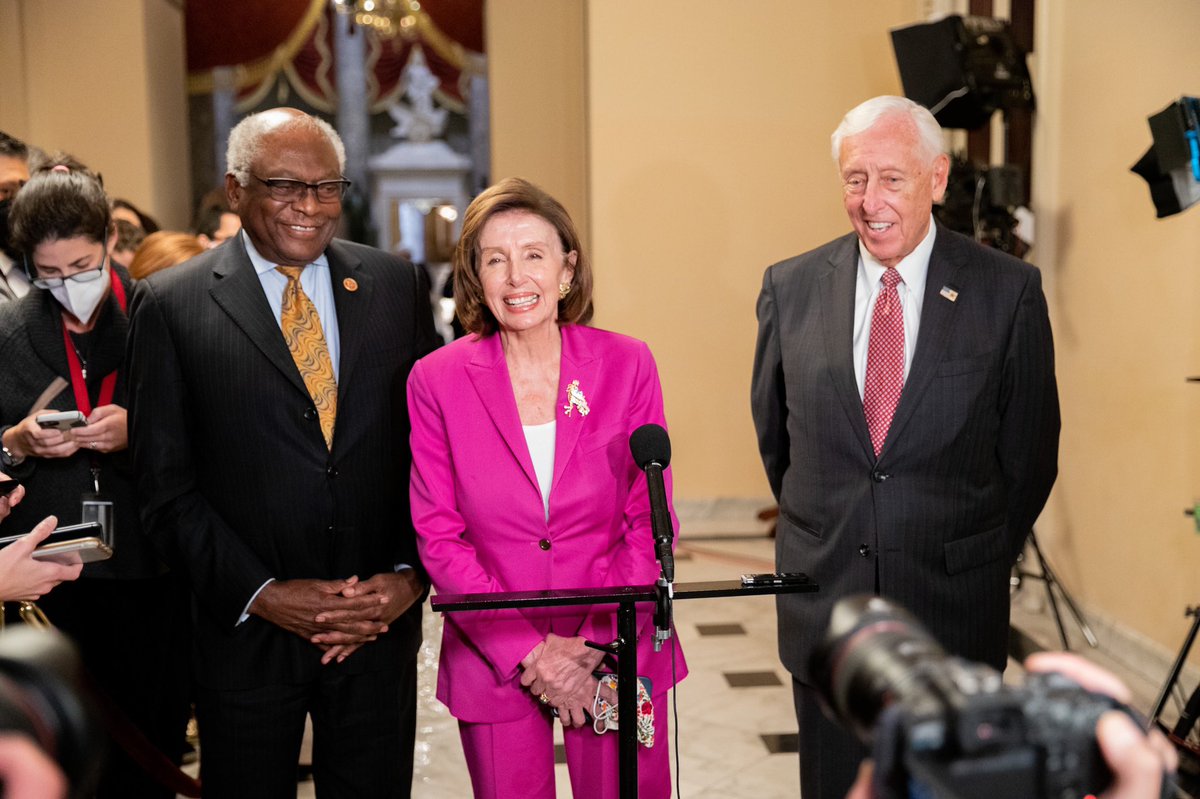 James E. Clyburn (@repjamesclyburn) on Twitter photo Happy birthday to our strong and fearless leader, <a href="/SpeakerPelosi/">Nancy Pelosi</a>.
Here’s to many more! Happy birthday to our strong and fearless leader, <a href="/SpeakerPelosi/">Nancy Pelosi</a>.
Here’s to many more!