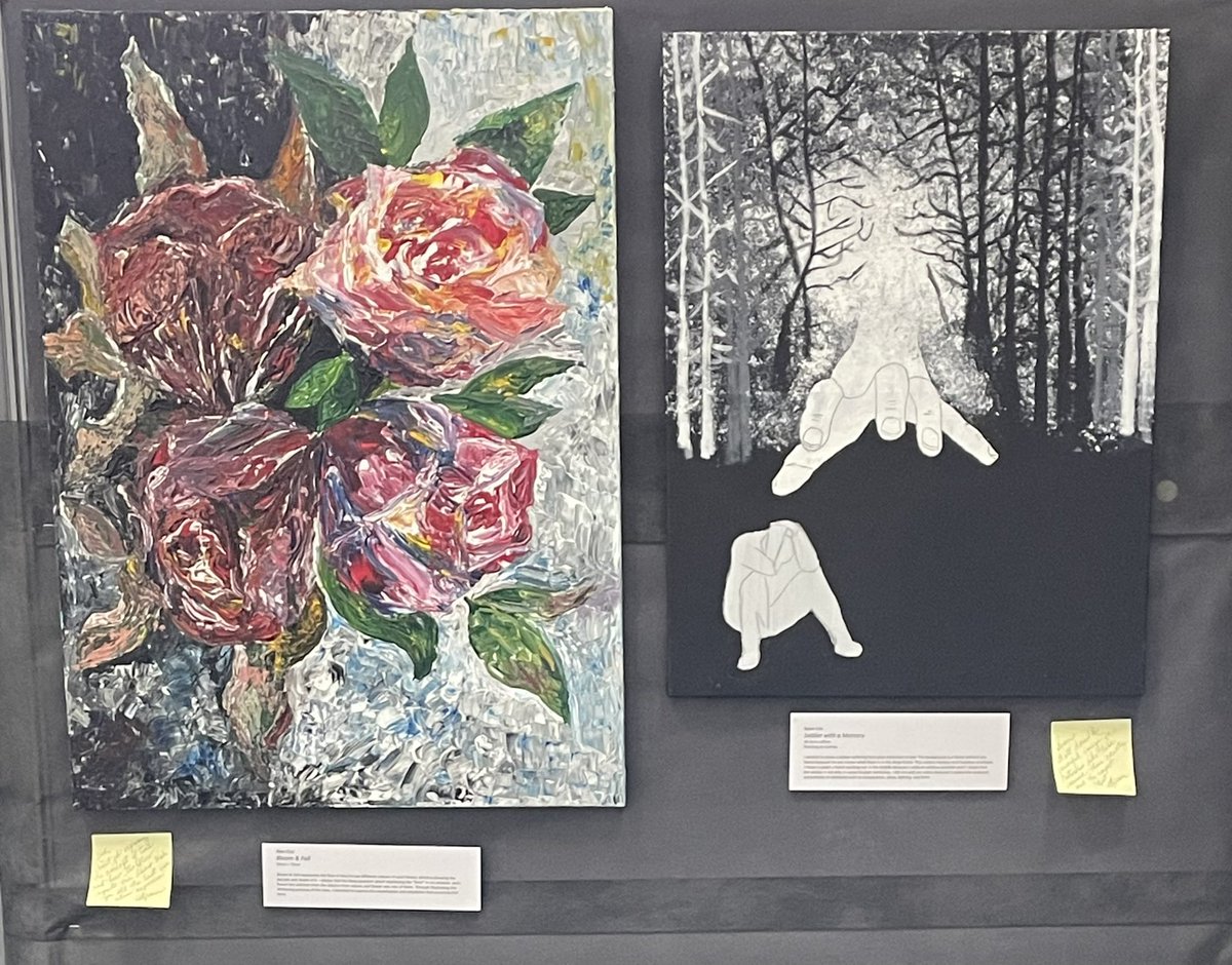 …And so <a href="/GSISKorea/">GSIS | Gyeonggi Suwon International School</a> 12th Annual DP Art Exhibit showcase creative pieces. Well done Knights!! Success!! #ibdpart #gsisknights <a href="/tabiffy/">Tiffeney Brown</a>