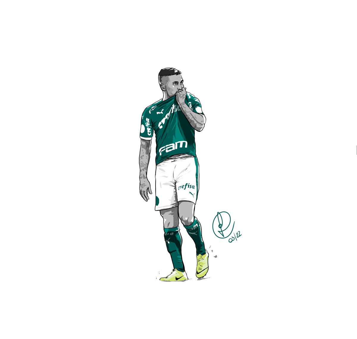 papirotv's tweet photo. Dudu jogando o fino do futebol! #dudu7 @palmeiras ta lindo de ver! @Paulistao https://t.co/tYHDngM1pF