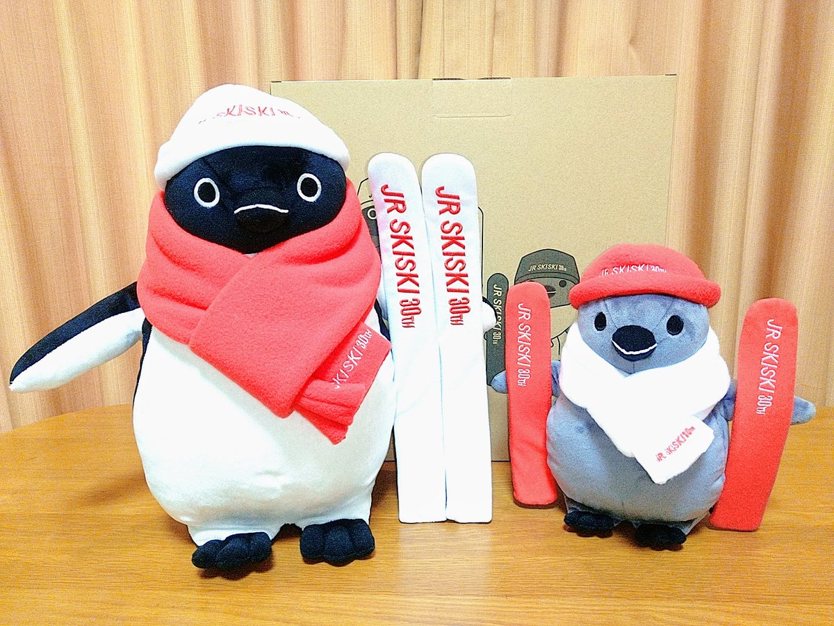 激安店舗 Suicaのペンギン ぬいぐるみ JR SKISKI限定 ノベルティグッズ
