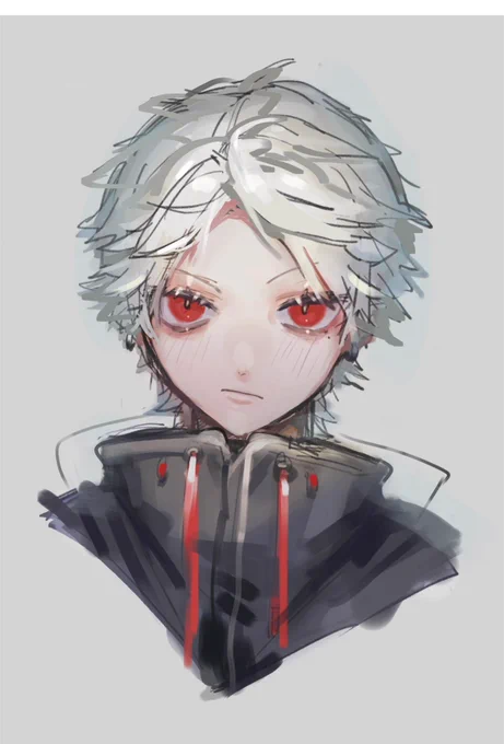 過去絵を手直ししました。
推し🦇 #KuzuArt 