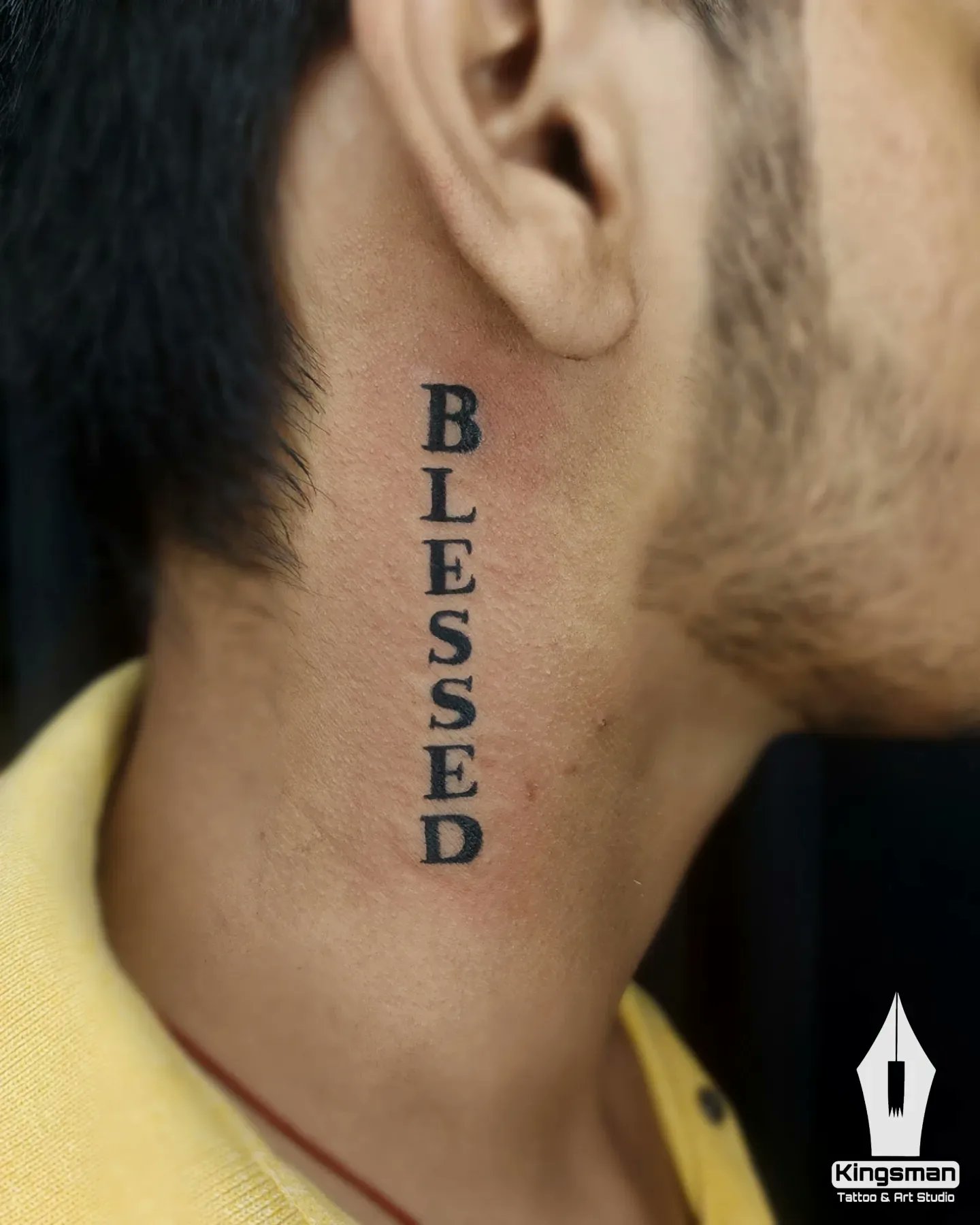 blessed word tattoo  Tattoogridnet