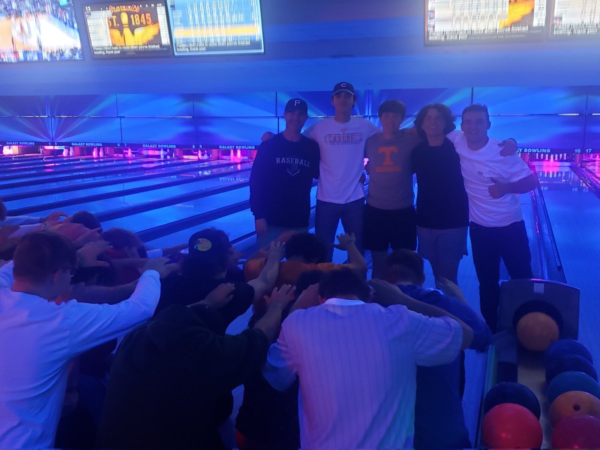 Congrats to our winning team of Coach Rosner, Kenny, Caleb, Cody and Tanner. They won in spite of having to carry Coach Rosner.